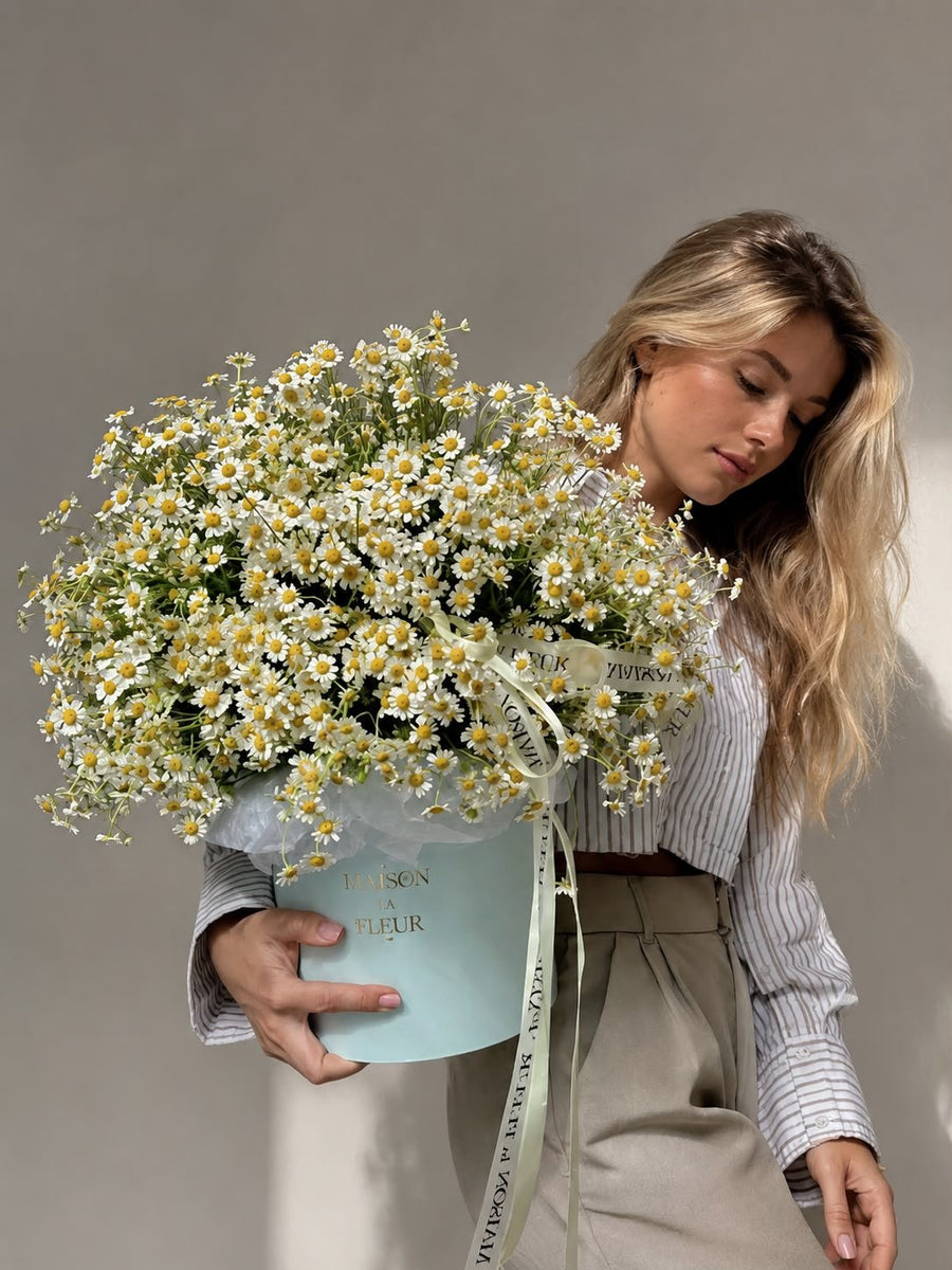Box of Sunshine - Chamomile Flower | Maison la Fleur