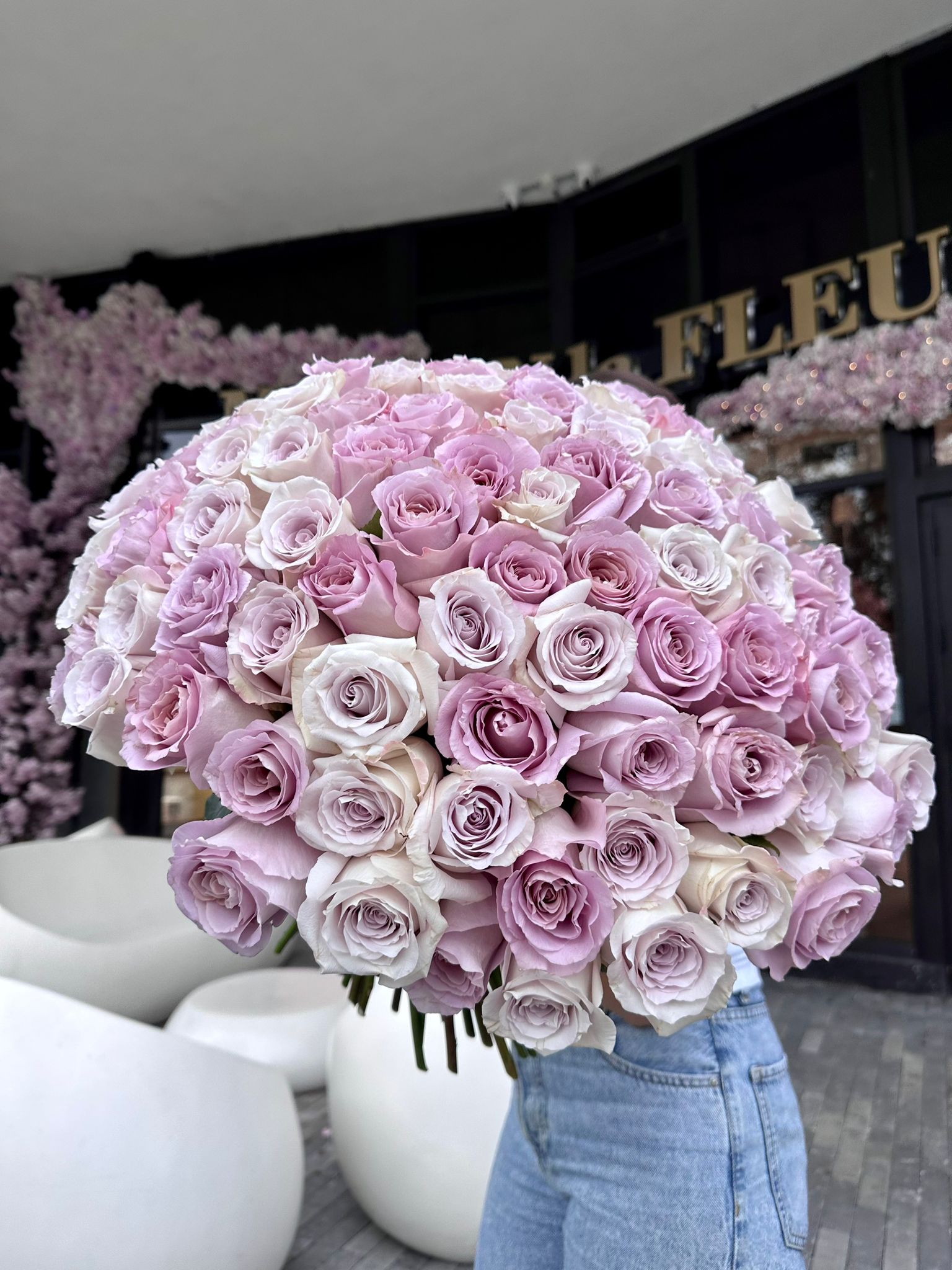 Do you LILAC it? 100 roses - lilac roses