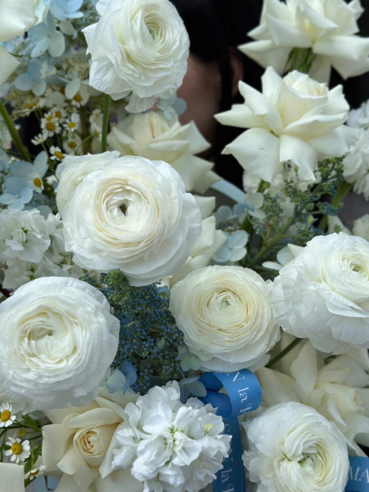 Absolutely yes - peonies, Dutch hydrangea , long stem roses, chamomile, and stock flower - Maison la Fleur