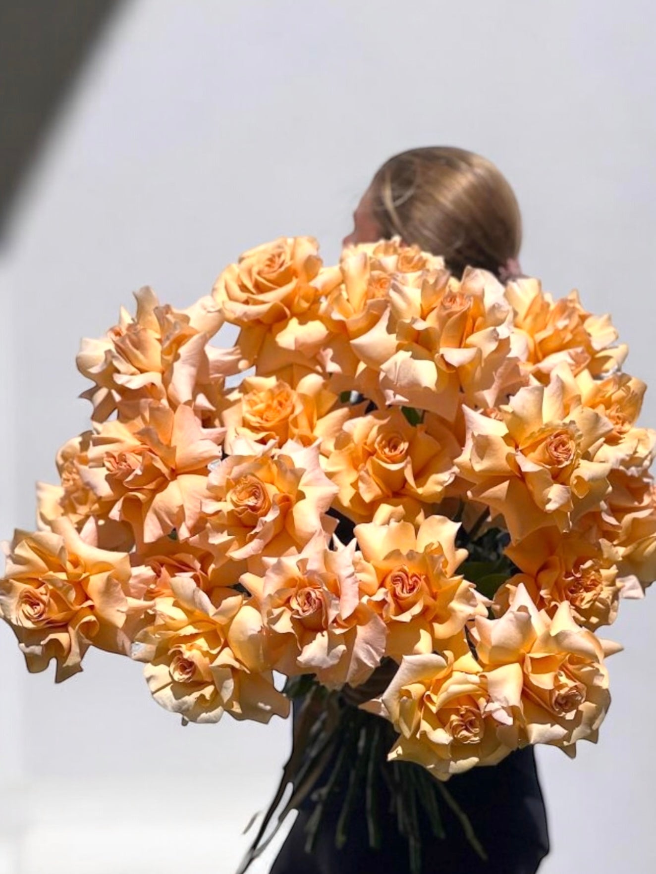 Caramel Love - 25 premium long stem roses - Maison la Fleur