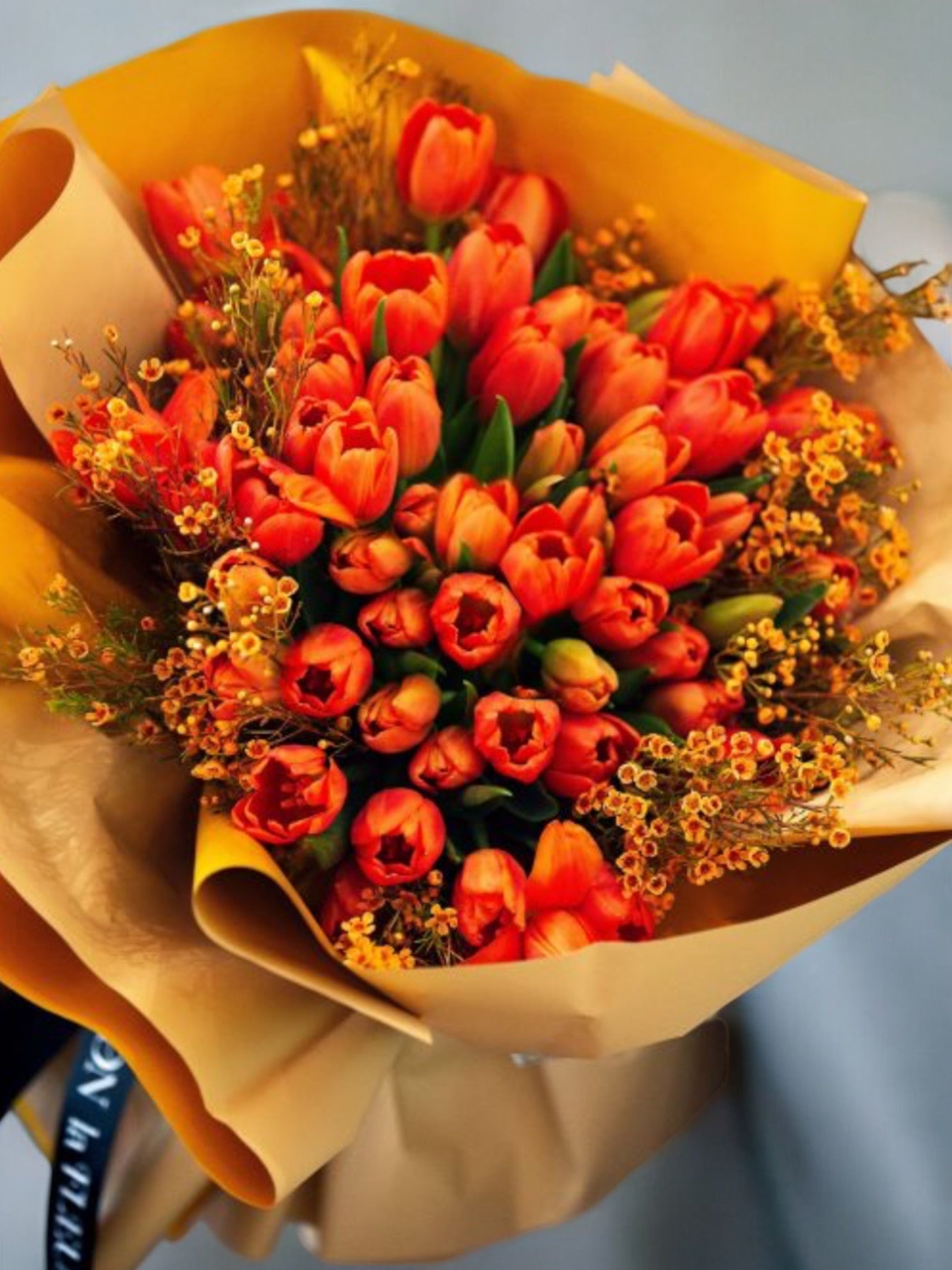 Forbidden Love - beautiful arrangement of premium tulips - Maison la Fleur