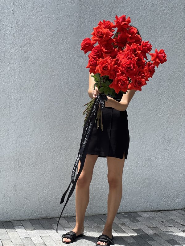 Beautiful Red Roses, All for Love - 35 premium long stem beautiful red roses , hot! - Maison la Fleur