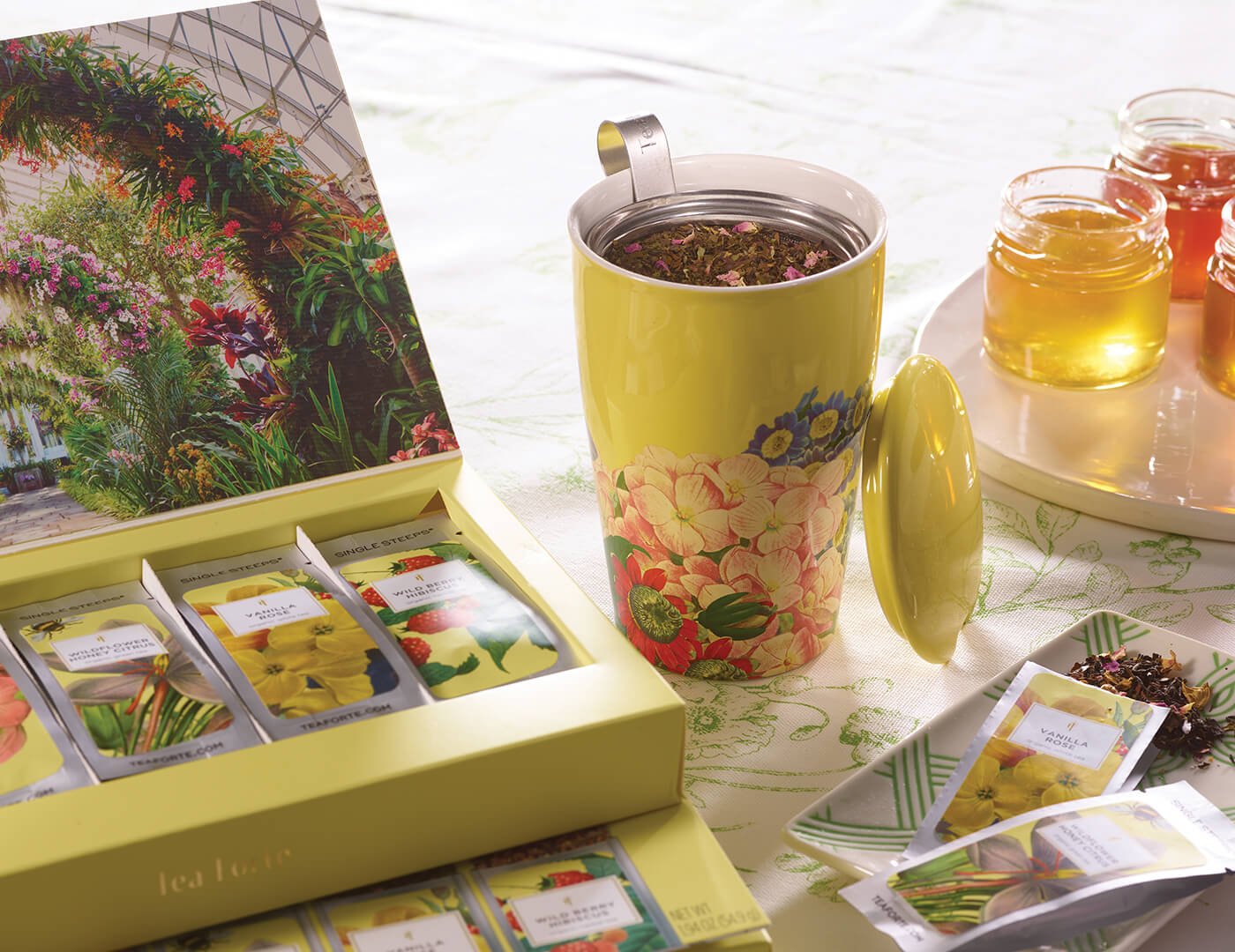 Tea Forte Kati Cup Soleil, KATI® Steeping Cup & Infuser Soleil