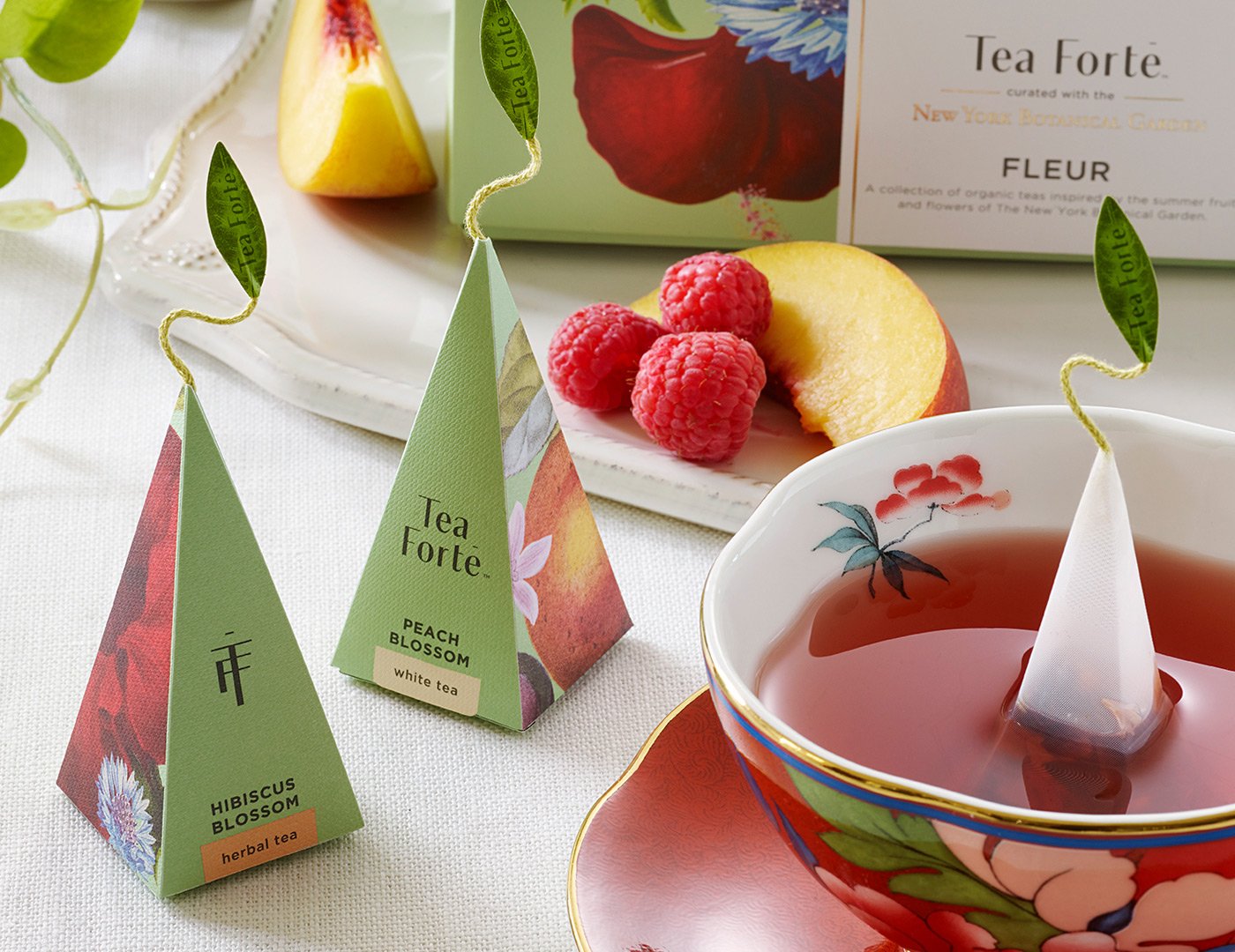 Tea Forte Presentation Box, Petite Presentation Box Fleu